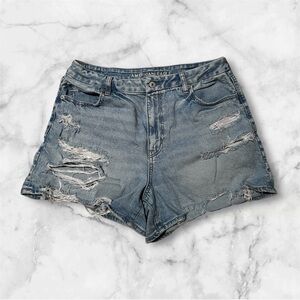 AE Distressed Jean Shorts